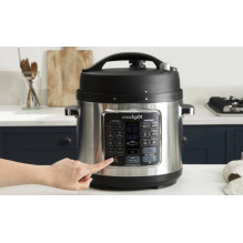 Crock-Pot CSC062X daugiafunkcis puodas 5,6 l 1400 W juodas, nerūdijantis plienas Crock-Pot CSC062X daugiafunkcis puodas 5,6 l 1400 W juodas, nerūdijantis plienas