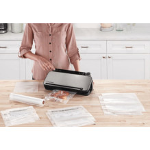 „FoodSaver VS3190X“ vakuuminis pakavimo aparatas, juodas, nerūdijantis plienas „FoodSaver VS3190X“ vakuuminis pakavimo aparatas, juodas, nerūdijantis plienas