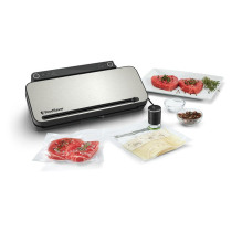 „FoodSaver VS3190X“ vakuuminis pakavimo aparatas, juodas, nerūdijantis plienas „FoodSaver VS3190X“ vakuuminis pakavimo aparatas, juodas, nerūdijantis plienas