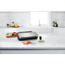 „FoodSaver VS3190X“ vakuuminis pakavimo aparatas, juodas, nerūdijantis plienas „FoodSaver VS3190X“ vakuuminis pakavimo aparatas, juodas, nerūdijantis plienas