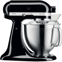 „KitchenAid Artisan 5KSM185PS“ virtuvės kombainas, 300 W, 4,8 l, juodas