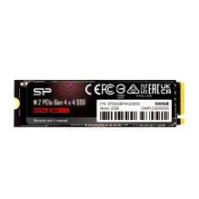 „Silicon Power UD90 M.2 500 GB PCI Express 4.0 3D NAND NVMe“ atmintis