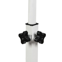 Maclean mobile desk / laptop stand, white, height adjustment 59-89cm, max. 30kg , MC-121 W