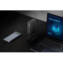 ASUS trijų ekranų USB-C dokas DC300, USB 3.2 Gen 2 (3.1 Gen 2) Type-C, juodas