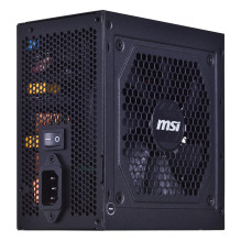MSI MAG A650GL 650 W 120 mm 80 PLUS Gold maitinimo šaltinis MSI MAG A650GL 650 W 120 mm 80 PLUS Gold maitinimo šaltinis