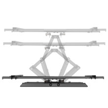Maclean MC-881 TV bracket 37-85 " Black max Vesa 600x400 60kg