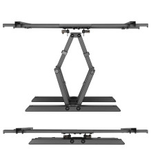 Maclean MC-881 TV bracket 37-85 " Black max Vesa 600x400 60kg