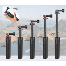 Stovas - Ulanzi MT-72 2-in-1 Kompaktiška Selfie Lazda 18-51.5 cm Aukščio Reguliavimas