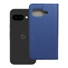 „Google Pixel 9a Smart Case Book“ atverčiamas dėklas, tamsiai mėlynas