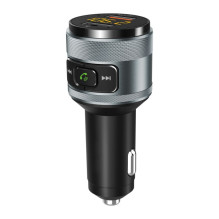 ART siųstuvas FM „Bluetooth 5.0“ + 2 x USB A QC3.0 FM-57 juodas