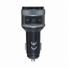 ART siųstuvas FM „Bluetooth 5.0“ + 2 x USB A QC3.0 FM-57 juodas