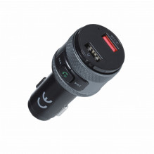 ART siųstuvas FM „Bluetooth 5.0“ + 2 x USB A QC3.0 FM-57 juodas