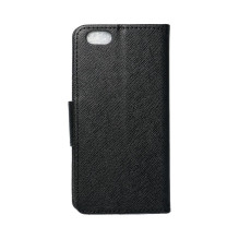 iPhone 6 / 6S Fancy Book atverčiamas dėklas, juodas iPhone 6 / 6S Fancy Book atverčiamas dėklas, juodas