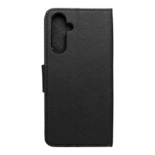 Atverčiamas dėklas, skirtas „Samsung A16 Fancy Book“, juodas
