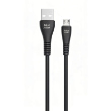 Cable USB A to Micro USB Blue Star 2A 12W 1 m PJ-DG3-A black Cable USB A to Micro USB Blue Star 2A 12W 1 m PJ-DG3-A black