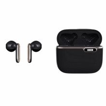 Belaidės ausinės „Art TWS“ + įkrovimo stotelė USB C AP-TW-B4B, juodos Belaidės ausinės „Art TWS“ + įkrovimo stotelė USB C AP-TW-B4B, juodos