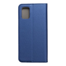 Atverčiamas dėklas, skirtas „Samsung A71 Smart Case Book“, tamsiai mėlynas Atverčiamas dėklas, skirtas „Samsung A71 Smart Case Book“, tamsiai mėlynas