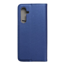 Atverčiamas dėklas, skirtas „Samsung A54 5G Smart Case Book“, tamsiai mėlynas