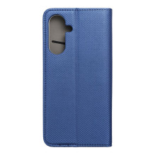 Samsung A56 5G Smart Case Book dėklas, tamsiai mėlynas