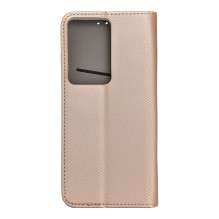 Atverčiamas dėklas, skirtas „Realme C71 Smart Case Book“, auksinis