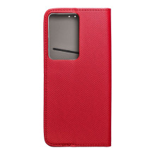 Atverčiamas dėklas, skirtas „Realme C71 Smart Case Book“, raudonas Atverčiamas dėklas, skirtas „Realme C71 Smart Case Book“, raudonas