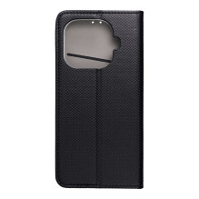 Atverčiamas dėklas, skirtas „Xiaomi 15T PRO Smart Case Book“, juodas Atverčiamas dėklas, skirtas „Xiaomi 15T PRO Smart Case Book“, juodas