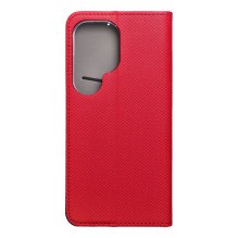 Atverčiamas dėklas, skirtas „Samsung S26 ULTRA Smart Case Book“, raudonas
