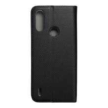 Atverčiamas dėklas, skirtas Motorola E7 Power Smart Case Book, juodas