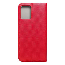 Atverčiamas dėklas, skirtas Motorola G54 5G Smart Case Book, raudonas Atverčiamas dėklas, skirtas Motorola G54 5G Smart Case Book, raudonas