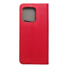 Atverčiamas dėklas Motorola EDGE 60 PRO Smart Case Book, raudonas