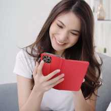 Atverčiamas dėklas Oppo Reno 15 Smart Case Book, raudonas Atverčiamas dėklas Oppo Reno 15 Smart Case Book, raudonas