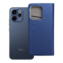 Atverčiamas dėklas Oppo Reno 15 Smart Case Book, tamsiai mėlynas Atverčiamas dėklas Oppo Reno 15 Smart Case Book, tamsiai mėlynas