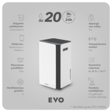 Oro sausintuvas Adolus EVO 330W, 4.3l