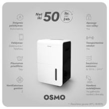 Oro sausintuvas Adolus OSMO 750W, 8l