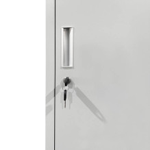 Metal changing room single Rehalt Systems 1800x400x500