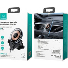 Usams US-CD164 15W indukcinis magnetinis 2in1