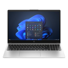HP 250R G10 Core 5 120U 15.6"FHD 250nits AG 16GB DDR5 5200 SSD512 Iris Xe Cam1080p 41Wh W11Pro Turbo Silver 3Y OnSi