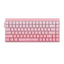 HERO84 HE PINK+Gradient+Contour Dragon King RGB AULA gasket keyboard
