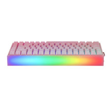 HERO84 HE PINK+Gradient+Contour Dragon King RGB AULA gasket keyboard