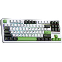 AULA Gasket F87 Thunder Black GrayWoodV3 RGB Keyboard