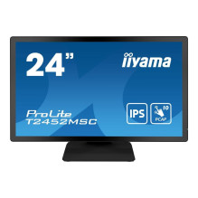 Monitorius - iiyama ProLite T2452MSC-B1 24" Full HD Touch IPS Reguliuojamas Stovas