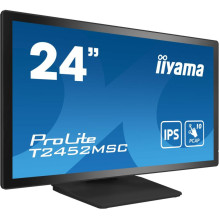 Monitorius - iiyama ProLite T2452MSC-B1 24" Full HD Touch IPS Reguliuojamas Stovas