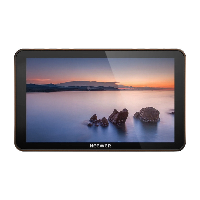 Monitorius - Neewer F700 7" Full HD Jutiklinis Ekranas, 2000 Nits, HDMI 4K, USB-C, Juodas