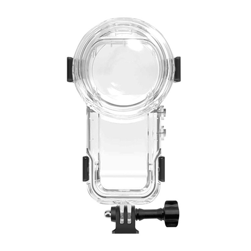Kameros Dėklas - Puluz Vandeniui Atsparus Dėklas Insta360 X5 Kamerai, 60m Gylis, PMMA objektyvas su antirefleksine danga