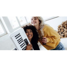 Skaitmeninis Sintezatorius - Casio CT-S200WE 61 Klavišas, 400 Garso, 48 Natos Polifonija, Balta Skaitmeninis Sintezatorius - Casio CT-S200WE 61 Klavišas, 400 Garso, 48 Natos Polifonija, Balta