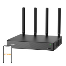 Stebėjimo Sistemos Įrašymo Įrenginys - IMOU N110W 10-kanalinis IP Vaizdo Įrašymo Įrenginys, 16 TB, Wi-Fi 6, Baltas
