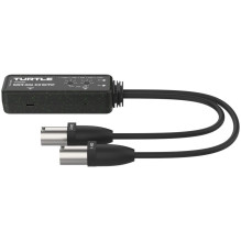 Garso Adapteris - Turtle Dual XLR Išėjimas, 2-Kanalų Dante, 100 dB SNR, PoE Juodas Garso Adapteris - Turtle Dual XLR Išėjimas, 2-Kanalų Dante, 100 dB SNR, PoE Juodas