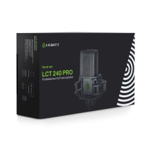 Mikrofonas - Lewitt LCT 240 Pro, Kardioidinis, 20-20 000 Hz, 142 dB, Juodas Mikrofonas - Lewitt LCT 240 Pro, Kardioidinis, 20-20 000 Hz, 142 dB, Juodas