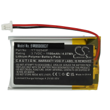 Battery like YT102540P for...