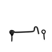 Hook Domax, black, 100 mm